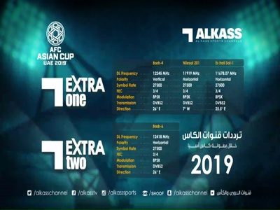 Fréquence Alkass Eight HD channel sur le satellite Badr 6 (26.0°E) - تردد قناة