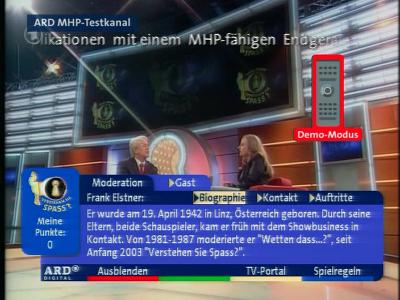 Fréquence ARD MHP Tests channel sur le satellite Autres Satellites - تردد قناة