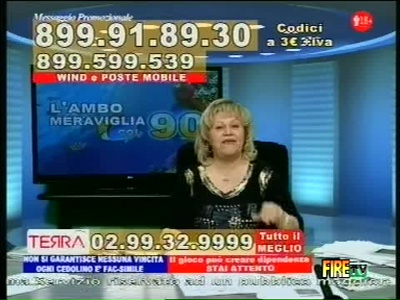 Fréquence Fire TV Italy sur le satellite Autres Satellites