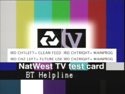 Fréquence National Westminster bank TV sur le satellite Autres Satellites